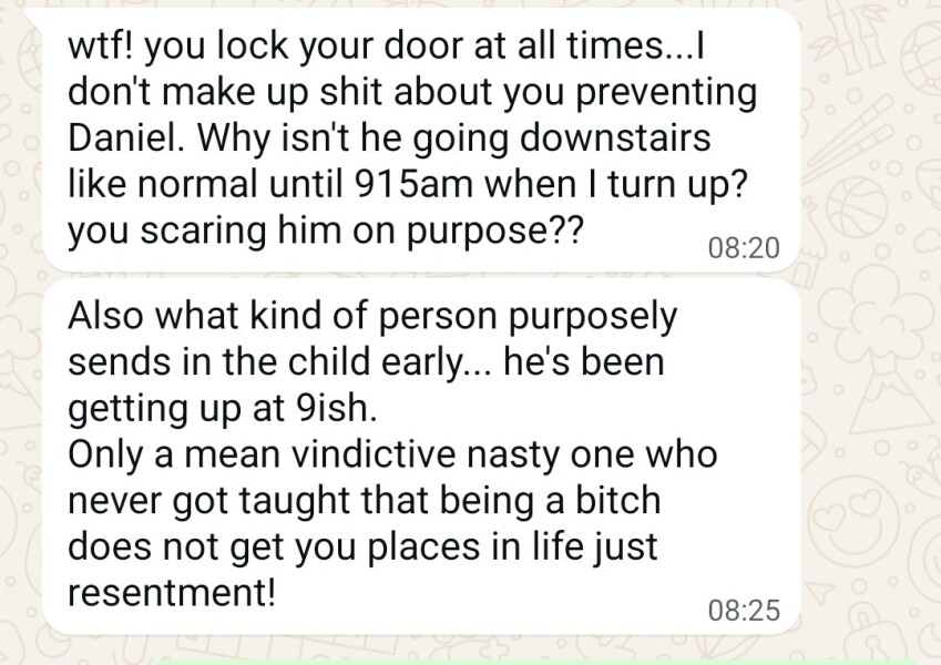 To expect him to get up?