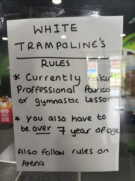 AIBU to complain after Flip Out restrictions disappointed the children?