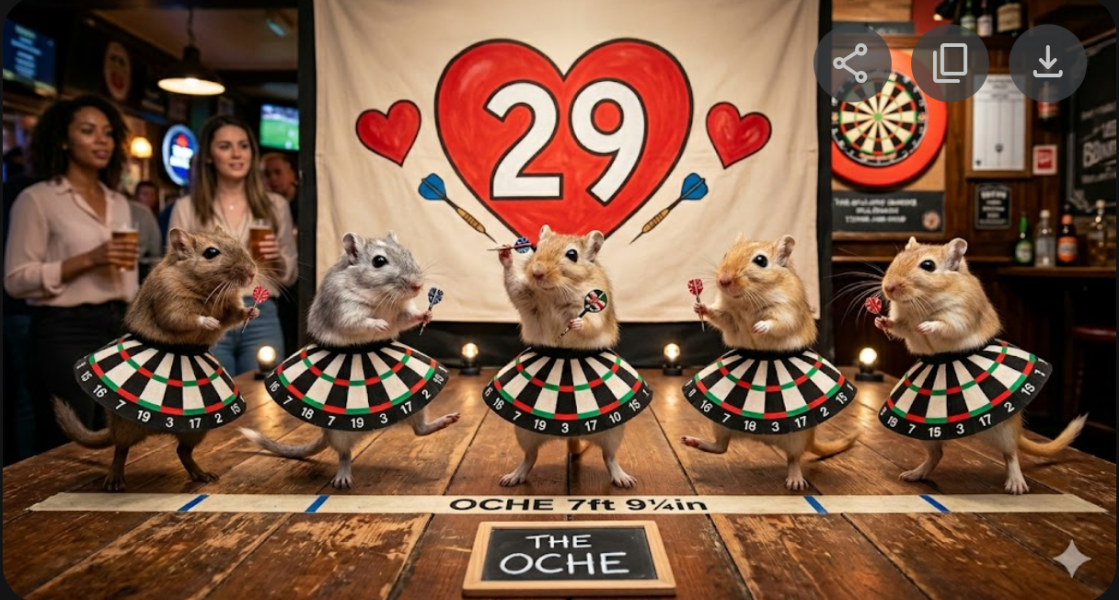 The Bluestocking: To the moon and back gerbil style.