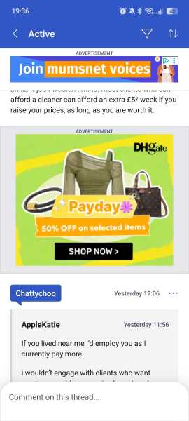 Honest to god if I accidentally open that SHEIN advert once more