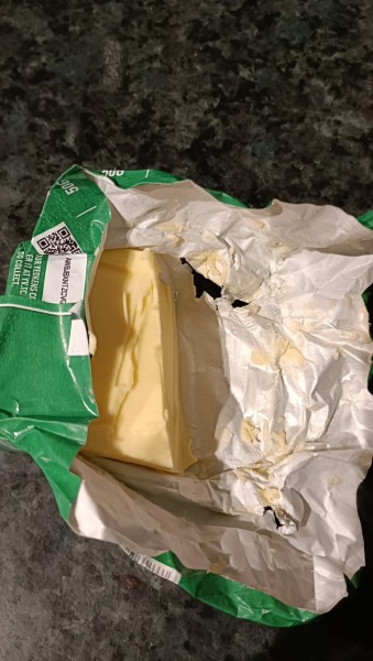 Judge my tub of butter...