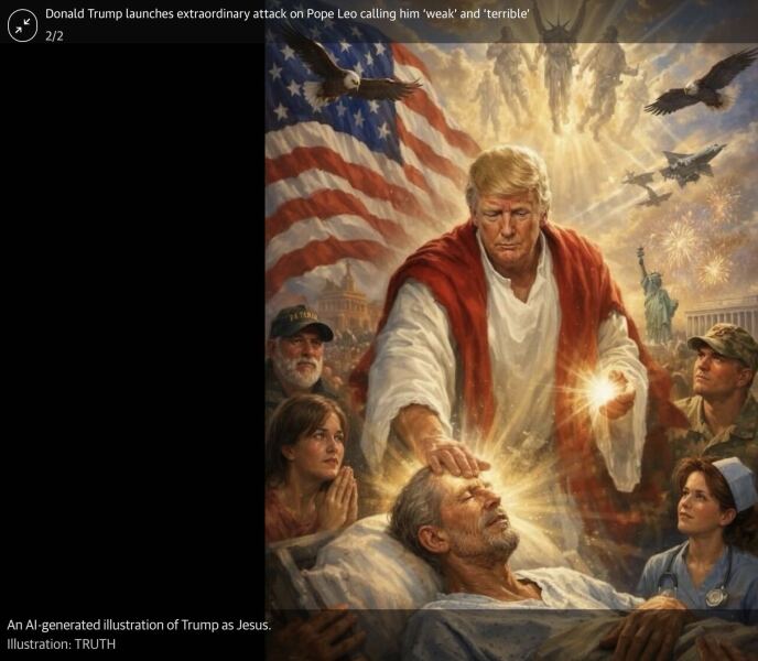 Just when you think Trump can’t get any more crazy - image!