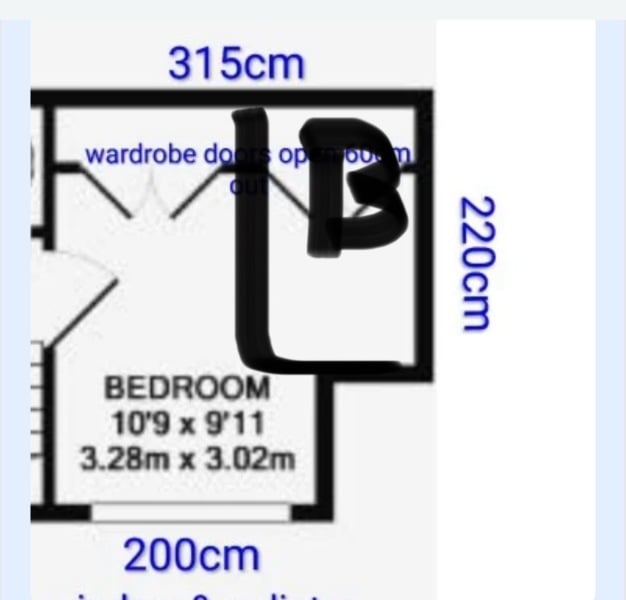 How can I fit a single bed into my son's bedroom?