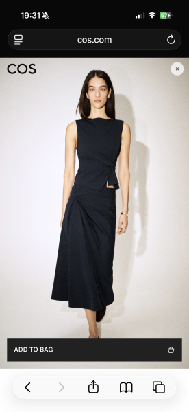 “I never ‘FEEL’ stylish. Please help me with an outfit for my birthday dinner in a luxury hotel. Vinted options a bonus. Thank you!