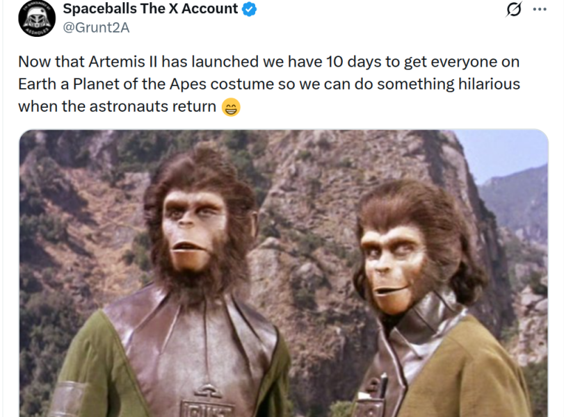 The Bluestocking: To the moon and back gerbil style.