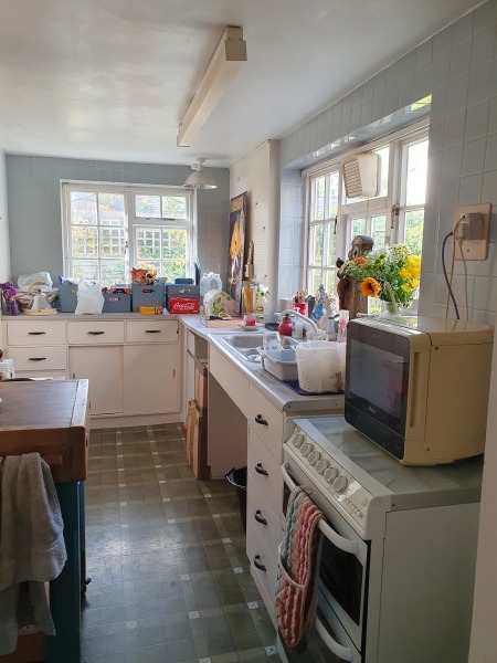 Help with temporary kitchen design