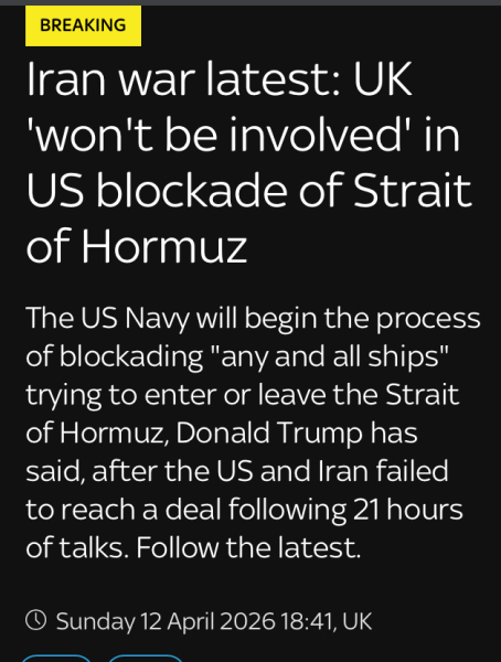 Trump is desperate.  How can he resolve the Iran shitshow?