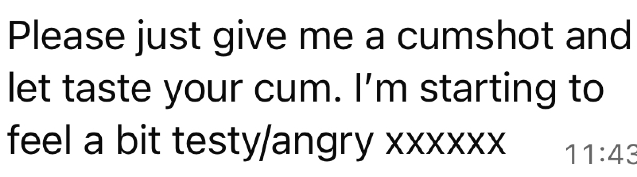 Or is this absolutely batshit (sex life related)