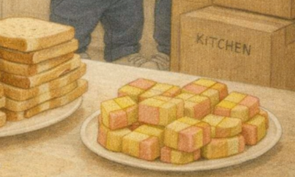 Part 2. Our blanket making for lovely waffle heads into its final stages.