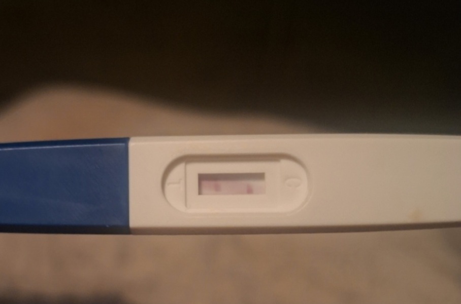Could this pregnancy test be positive after years of infertility?