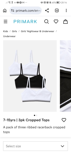 Advice on first bras for a 10-year-old who still wears vests
