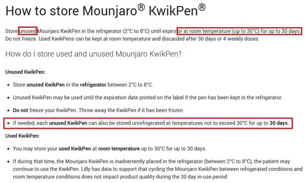 Wegovy approved for 48-hour controlled-temperature delivery up to 30°C