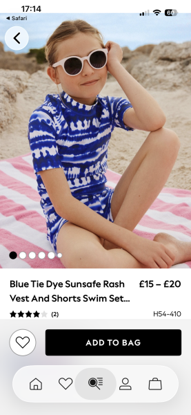 Androgynous looking Swimwear for teen