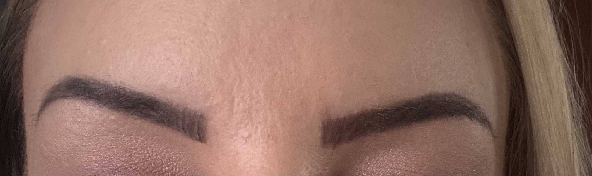 Make-up recommendations for watery eyes, sparse brows and patchy foundation