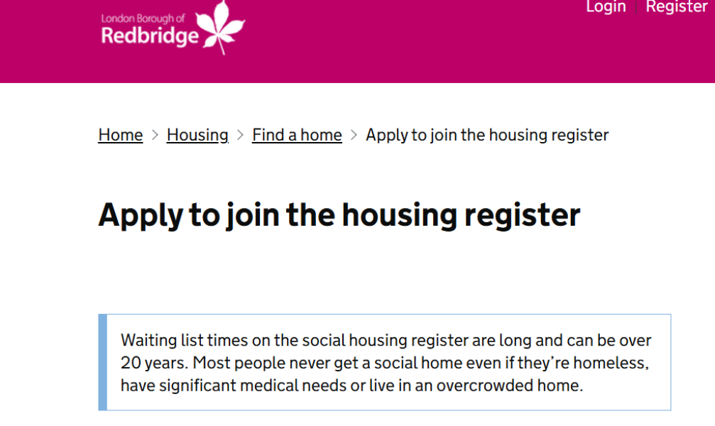 Is this overcrowding? Living in living room? Social housing/council home