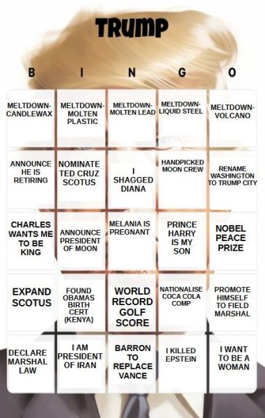 The King of Crazytown Can't Control The Chaos - Trump Thread #159