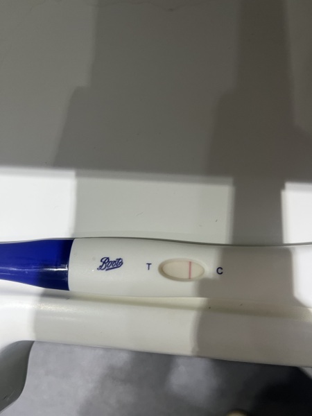 Can anyone see a line at 8DPO on this test?