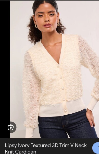 Can anyone suggest a similar cardigan to this Lipsy one?