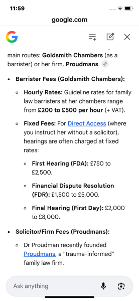 Help me prepare for appointment with family solicitor