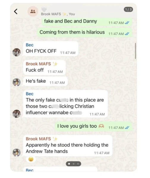 MAFSAUS#13 NO SPOILERS Fingers, mingers and zingers, get your pecs out for the lasses if you can get over THE HURT