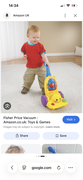 Horrifically sexist Fisher Price advert on Mumsnet