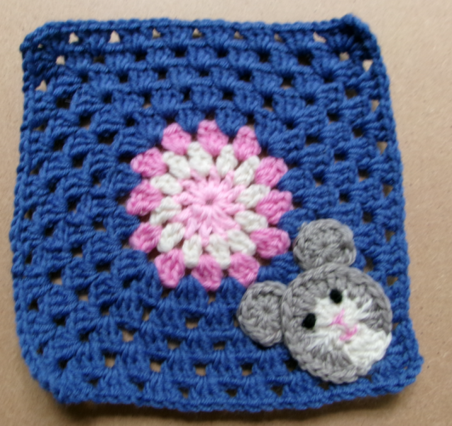 Part 2. Our blanket making for lovely waffle heads into its final stages.