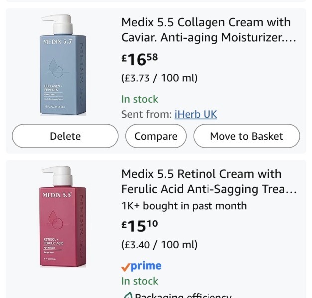Magic body cream for saggy creepy skin?
