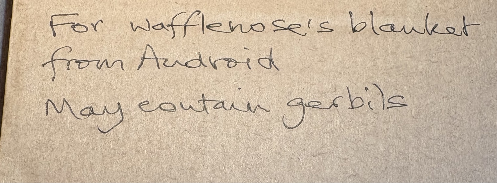 Part 2. Our blanket making for lovely waffle heads into its final stages.