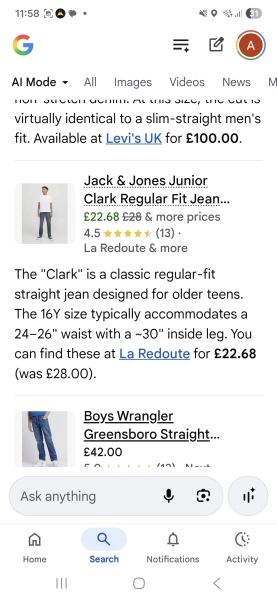 Teen Boy trousers for very slim (W24) and very tall (L30) son. Not school uniform. Just jeans, casual trousers, joggers, chinos. AIBU to expect to find something online? Spent all morning looking.