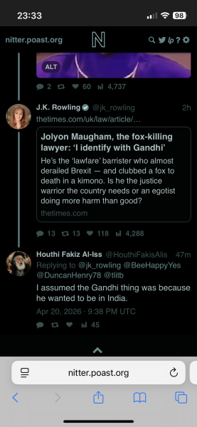 Jolyon and his imaginary friend