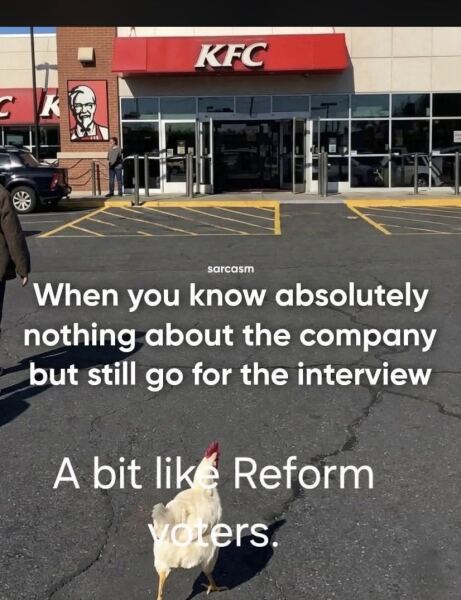 To ask: if your are anti-Reform and in Wales...