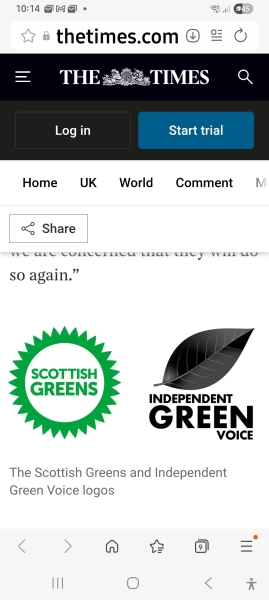 Scottish Greens being sexist again