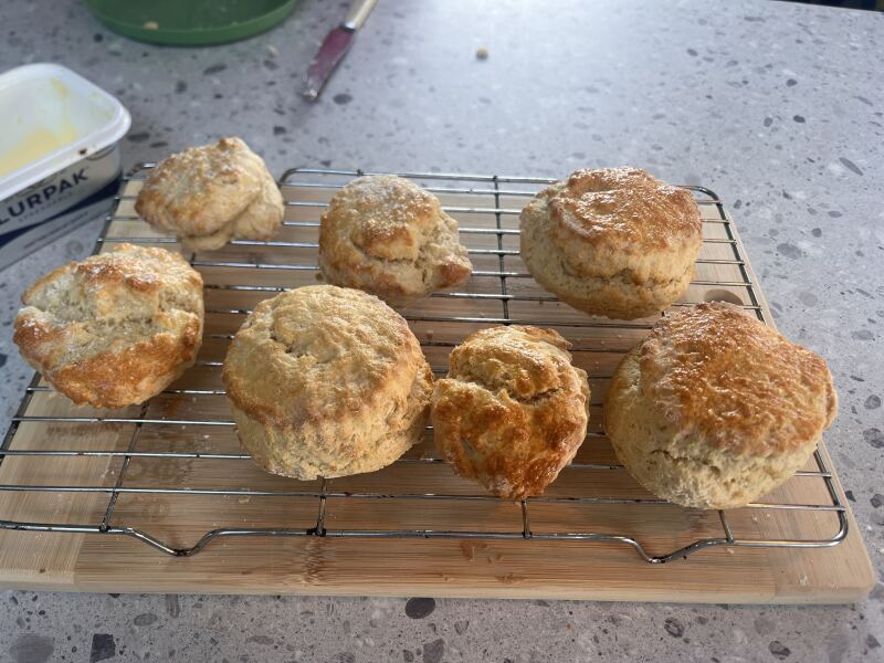 Can I show off my first scones?