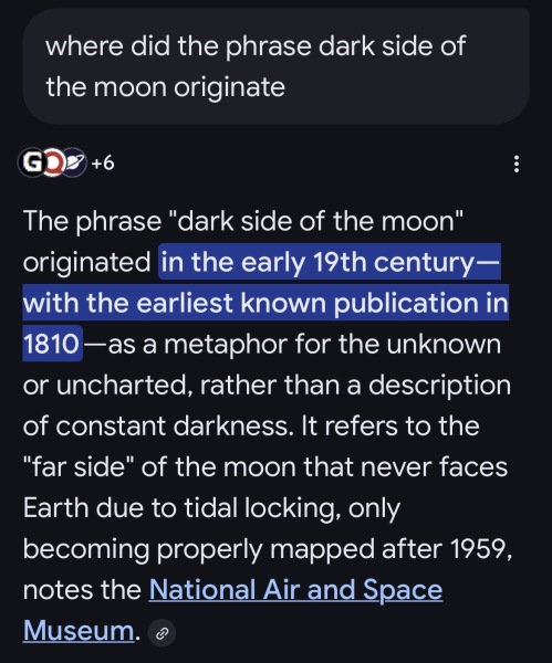AIBU to say the moon doesn’t have a dark side