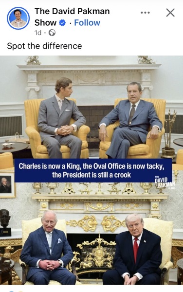 His MAGAsty Meets His Majesty - Trump Thread #163