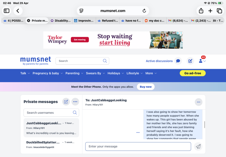 POSSIBLE DV PLEASE HELP. DISTURBING MESSAGE FROM FRIEND