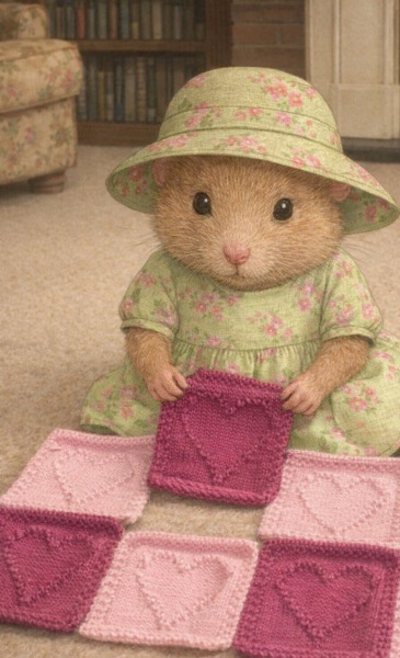 Woolly Hugs. A blanket for lovely wafflenose who has tragically lost her daughter. Can you help us please?