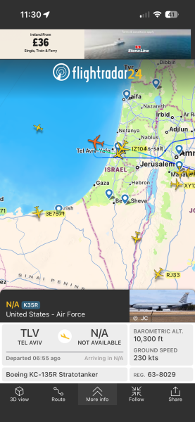 Storm Dave - Flightradar - especially Leeds Bradford.
