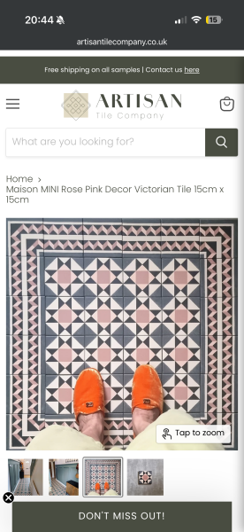 Any regrets about choosing expensive porcelain tiles for a hallway?