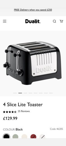 Recommend me a top tier four slice toaster