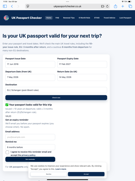 Red passport - help!