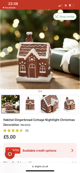 Christmas bargain prequel thread 1