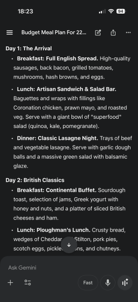 Need to feed 22 people in air bnb for 12 meals