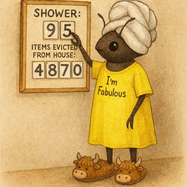 The Bluestocking: To the moon and back gerbil style.