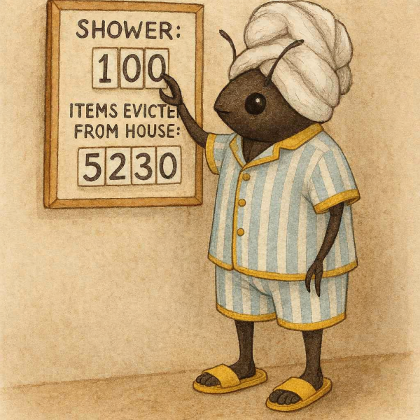 The Bluestocking: To the moon and back gerbil style.