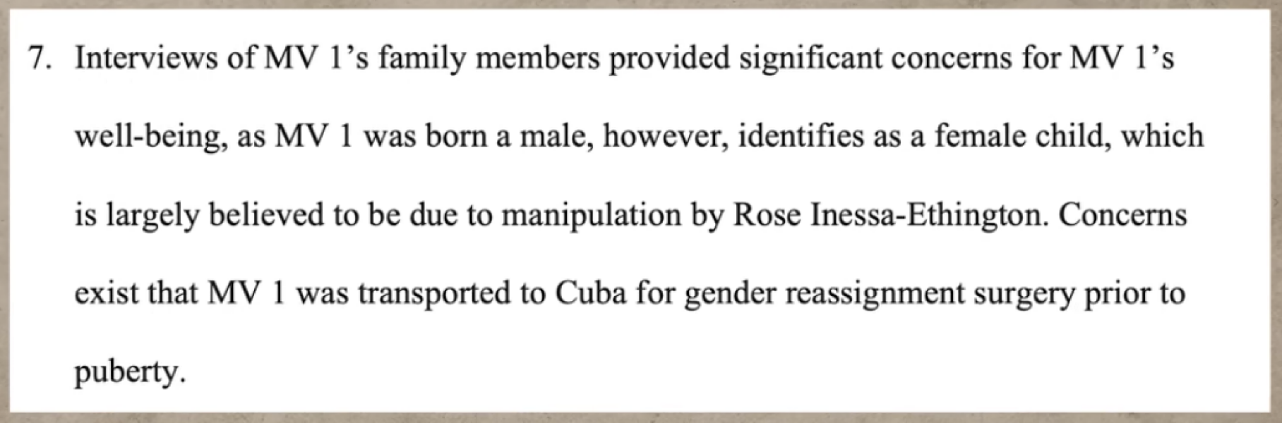 US TIM kidnaps 10-year-old son for surgical castration
