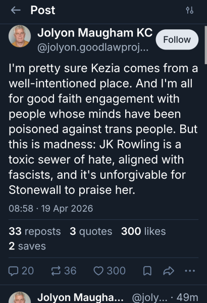 GLP are going after Sarah Phillimore and are going to lose - Part Two