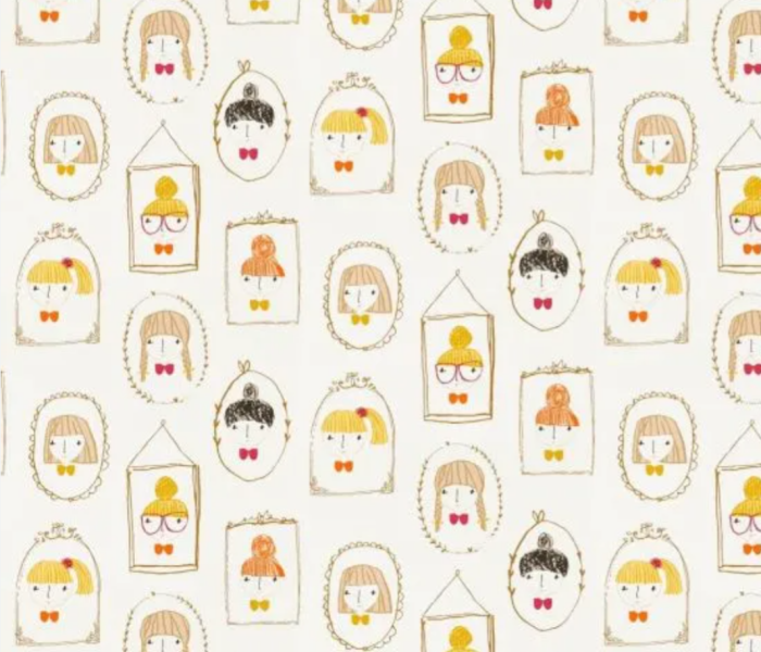 To ask to see your downstairs toilet wallpaper?