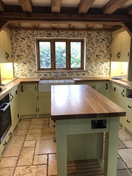 To have a kitchen island in a small kitchen?