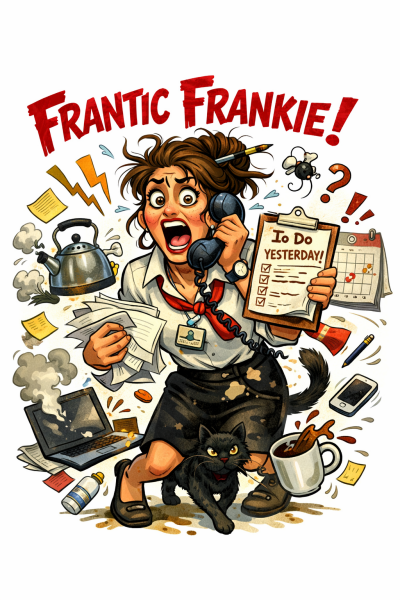 The Bluestocking: To the moon and back gerbil style.